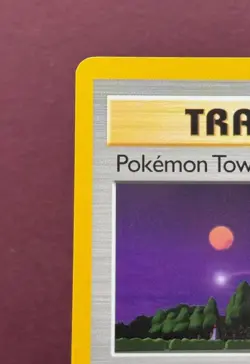 Pokemon 2000 Black Star Promo #42 Pokemon Tower, Wizards of the Coast Vintage NM - Image 3
