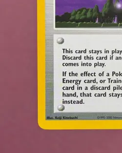 Pokemon 2000 Black Star Promo #42 Pokemon Tower, Wizards of the Coast Vintage NM - Image 5