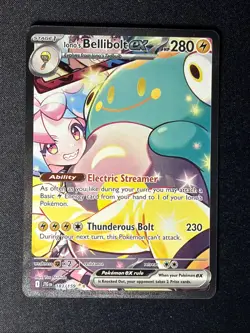 Iono's Bellibolt ex 183/159 Pokemon Sv09: JTG ⭐⭐ Crisp NM/M ⚡Ships Free ⚡ - Image 1