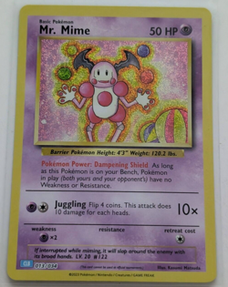 Pokemon TCG Mr. Mime 013/034 CLB Trading Card Game Classic Holo NM/Mint - Image 1