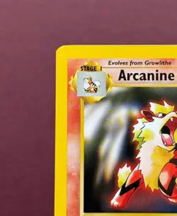 Pokemon 2000 Black Star Promo #6 Arcanine, Wizards of the Coast Vintage Eng NM - Image 3