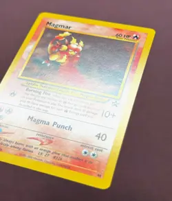 Pokemon 2000 Black Star Promo #44 Magmar, Wizards of the Coast Vintage Eng NM - Image 2