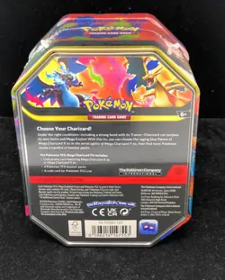 2 X Pokemon Mega Charizard EX - X & Y Large Tins NEW Sealed Ascended Heroes - Image 3