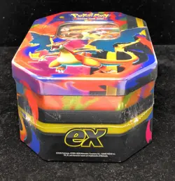 2 X Pokemon Mega Charizard EX - X & Y Large Tins NEW Sealed Ascended Heroes - Image 4