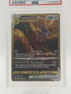 2023 Pokemon Origin Forme Dialga Vstar GG68/GG70 Crown Zenith Holo PSA 10 - Image 3