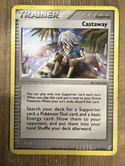 Castaway - 72/100 - Pokemon Crystal Guardians Rare HP - Image 1