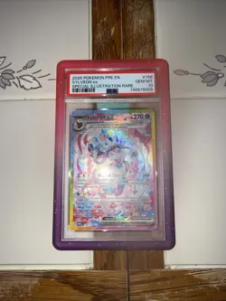 Pokemon 2025 Sylveon ex 156/131 SIR Prismatic Evolutions GEM MINT PSA 10 - Image 1