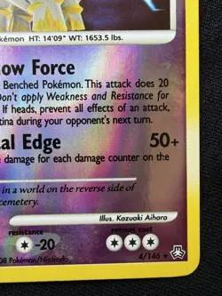 Pokemon Giratina 4/146 Legends Awakened 2008 Reverse Holo Rare 100 HP English - Image 4