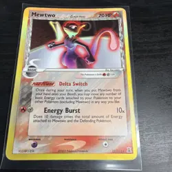 2005 Pokemon EX Delta Species Mewtwo Holo #12/113 - Image 1