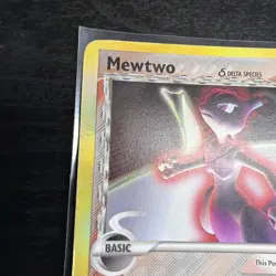 2005 Pokemon EX Delta Species Mewtwo Holo #12/113 - Image 4