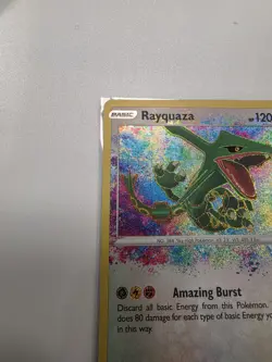 Rayquaza 138/185 Amazing Rare Vivid Voltage Pokemon Holo Near Mint - Image 2