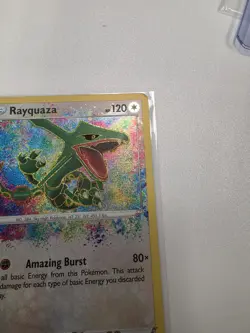 Rayquaza 138/185 Amazing Rare Vivid Voltage Pokemon Holo Near Mint - Image 3