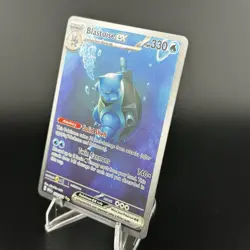 Blastoise ex 200/165 SV Scarlet & Violet 151 Ultra Rare Full Art Holo 330 HP - Image 2