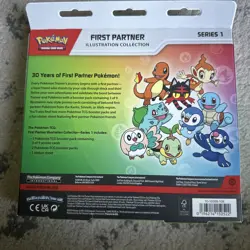 Pokemon TCG First Partner Illustration Collection Series 1 - New & Sealed - Image 2