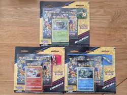 Pokemon TCG Crown Zenith 3 Pack Blister Complete Set Brand New Factory Sealed - Image 1