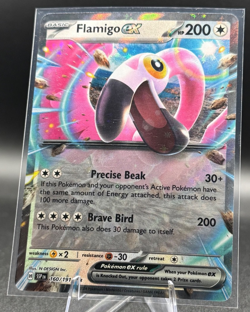 Flamigo ex #160/197 – Surging Sparks – Pokemon TCG - Image 1