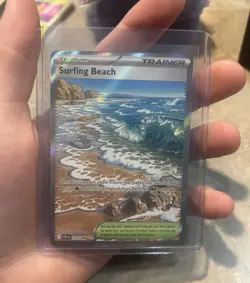 Pokemon TCG - Surfing Beach 114/086 - Chaos Rising - SIR - NM - Image 1