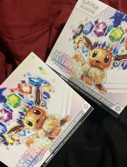 2x Pokemon TCG Scarlet & Violet Prismatic Evolutions Eevee Elite Trainer Box - Image 1