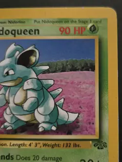 Pokemon TCG: Jungle Unlimited - Nidoqueen (23/64) Non-Holo Rare Vintage HP - Image 3