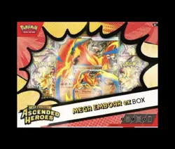 Ascended Heroes - Mega Emboar Ex Box - Pokemon TCG - Brand New! - Image 1