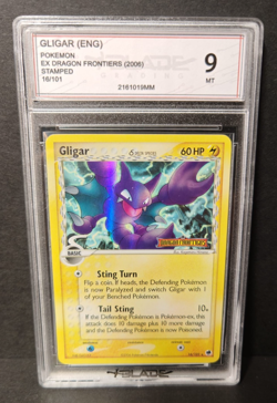 Gligar Stamped EX Dragon Frontiers 16/101 ENG Blade 9 - Carta Pokemon Gradata - Image 1