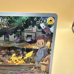 The Pokemon Company Pikachu 173/165 SV 151 Illustration Rare Full Art Holo EN - Image 3