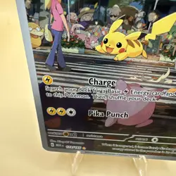 The Pokemon Company Pikachu 173/165 SV 151 Illustration Rare Full Art Holo EN - Image 5