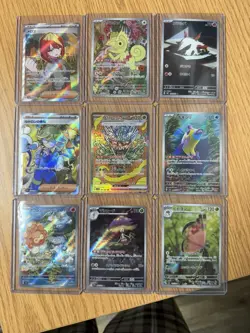 Pokemon TCG - Lot of 9 -NM Japanese ART RARE Mask Ogrepon Ex and More - Image 1