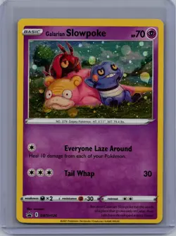 Galarian Slowpoke SWSH126 Holo Promo Sword & Shield Promo Pokemon Near Mint - Image 1