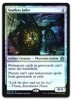 Soulless Jailer #241 (Foil) (NM) Prerelease Cards PRE Magic MTG - Image 1