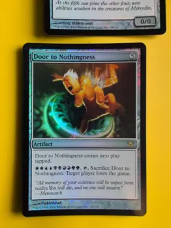 Door to Nothingness & Suntouched Myr. FOILs Fifth DAwn Magic the Gathering Card - Image 2