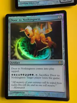 Door to Nothingness & Suntouched Myr. FOILs Fifth DAwn Magic the Gathering Card - Image 3