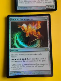 Door to Nothingness & Suntouched Myr. FOILs Fifth DAwn Magic the Gathering Card - Image 4