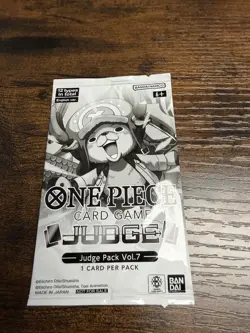 Judge Pack Vol.7 One Piece Promo Card Sealed English - Image 1