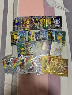 Pikachu Van Gogh Starry Night Cosplay Fan Art Card - Image 1
