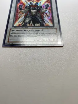Yu-Gi-Oh! X-Saber Urbellum Secret Rare Limited Edition HA01-EN025 MP - Image 2