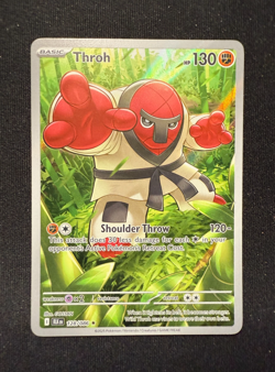 Pokemon TCG Throh 128/086 Illustration Rare – S&V Black Bolt Set – English NM - Image 2