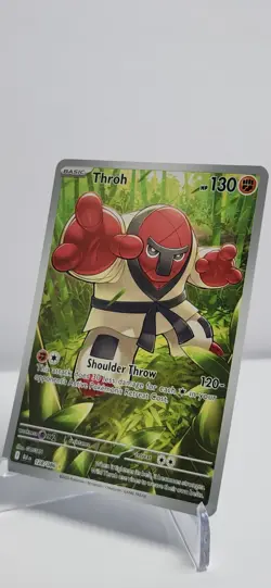Pokemon TCG Throh 128/086 Illustration Rare Black Bolt IR NM/M - Image 3