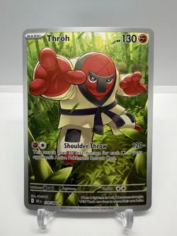 Pokemon TCG Throh Illustration Rare NM 128/086 SV Black Bolt - Image 1