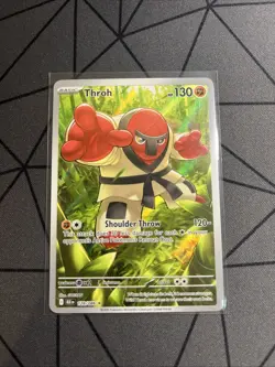 Pokemon TCG Throh Illustration Rare NM 128/086 SV Black Bolt - Image 1
