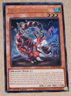 Yu-Gi-Oh! Dracotail Mululu Ultra Rare 1st Ed NM Justice Hunters JUSH-EN005 - Image 1