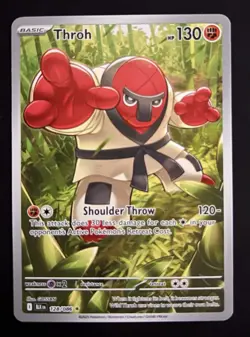 Throh Black Bolt Illustration Rare Pokemon TCG Card 128/086 NM/M Condition - Image 1