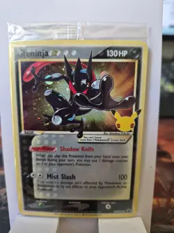 Pokemon Greninja SWSH144 Celebrations Promo Card Sealed Mint - Image 1
