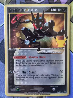 Pokemon Card TCG - Greninja - SWSH144 - 25th Celebrations - Promo - Holo - Image 2