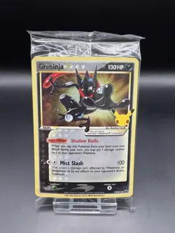 Greninja Gold Star SWSH144 - Ultra Rare Promo - Celebrations Pokemon Card SEALED - Image 1