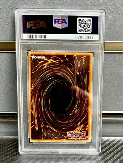 2002 SDK Yu-Gi-Oh! Blue Eyes White Dragon Holo Foil PSA 7 NM #001 - Image 3