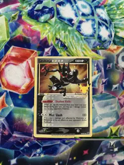 Pokemon TCG Greninja Gold Star SWSH144 25th Celebrations Promo Card - Image 1