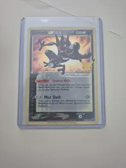 Pokemon Greninja TCG Star SWSH144 Celebrations Black Star Promo Shiny Holo Card - Image 1