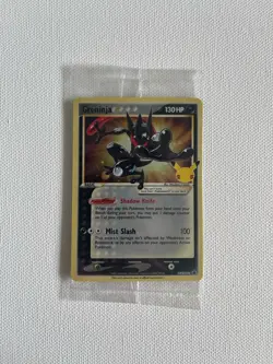 Pokemon TCG Greninja Goldstar SWSH144 Celebrations Promo Card Sealed - Image 1
