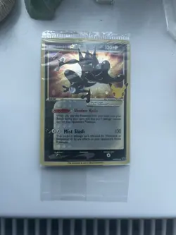 Pokemon TCG Greninja Goldstar SWSH144 Celebrations Promo Card SEALED - Image 1